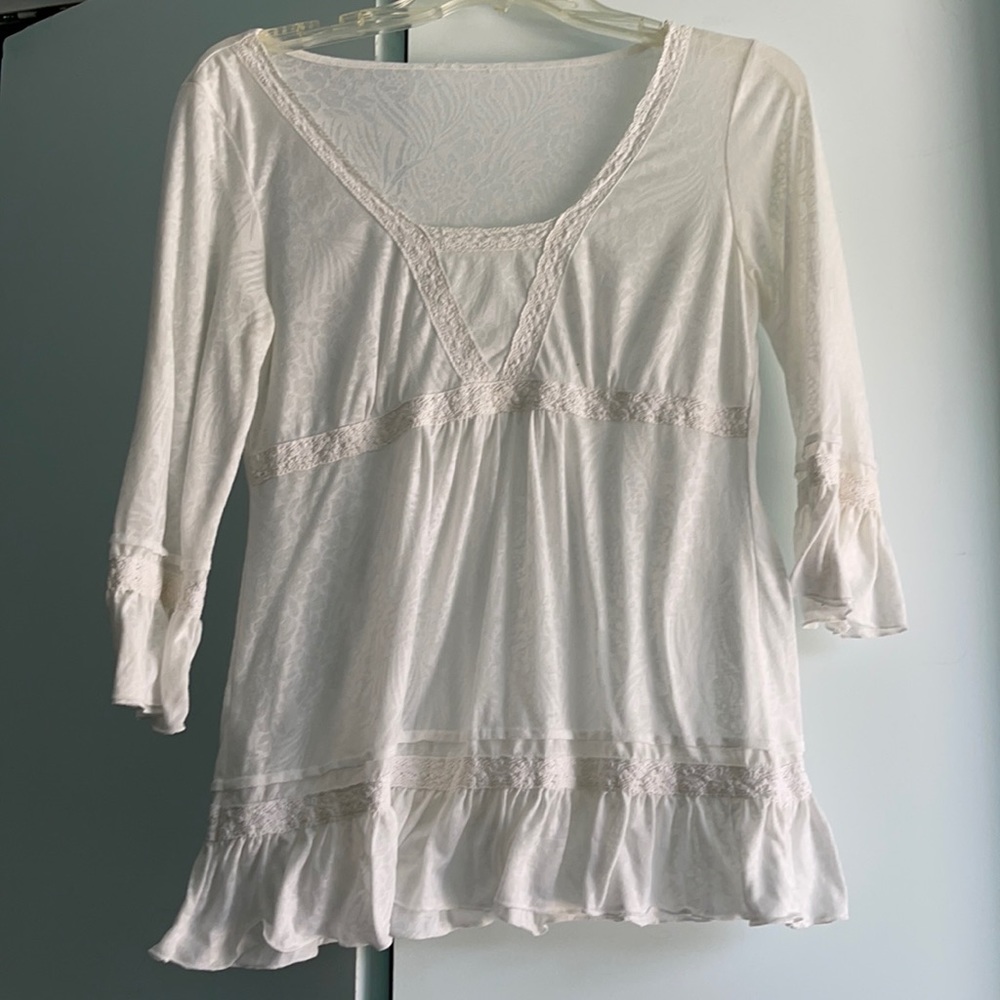 Size S. Pima cotton.